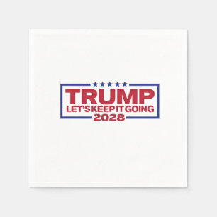 Servilleta De Papel Trump 2028 Sigamos adelante