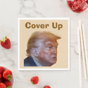 Servilleta de papel Trump/Encubrimiento