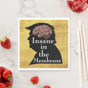 Servilleta De Papel Trump/Insane Paper Napkin