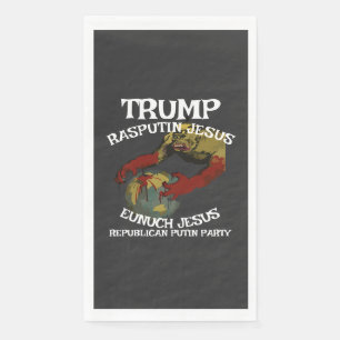 Servilleta De Papel Trump Kaiser Bill DictadorAlemán Fascista Zar