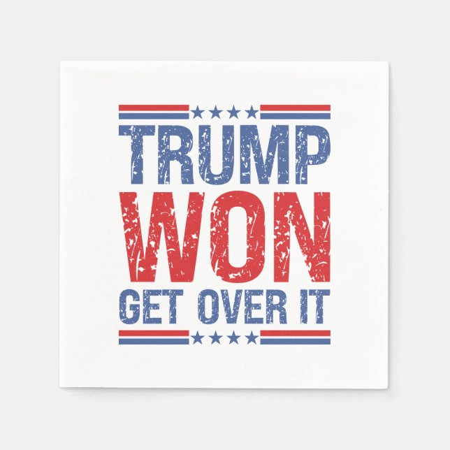 Servilleta De Papel Trump La Superará (Anverso)