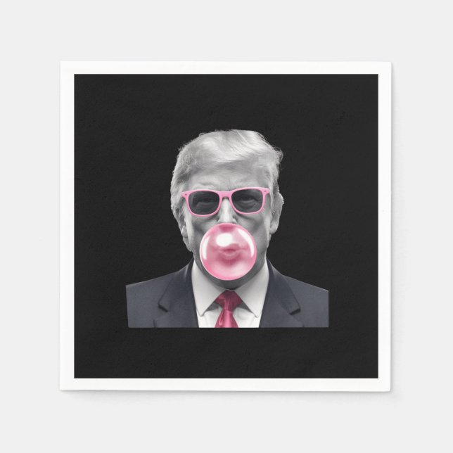 Servilleta De Papel Trump, la trampa de la burbuja (Anverso)