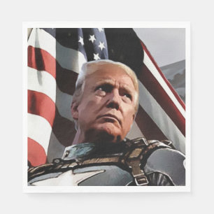 Servilleta De Papel Trump patriótico