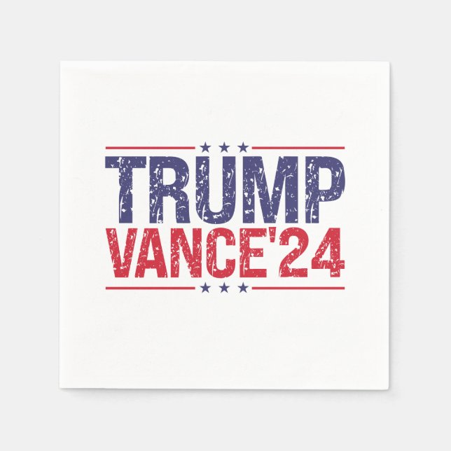 Servilleta De Papel Trump Vance 2024 (Anverso)