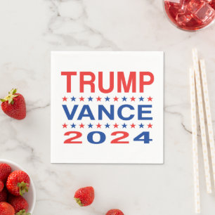 Servilleta De Papel Trump Vance 2024