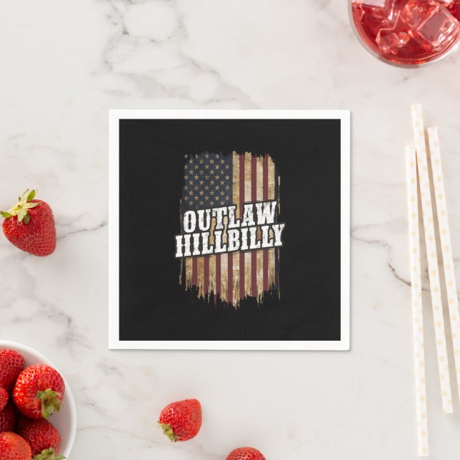 Servilleta De Papel Trump Vance 2024 J.D. Vance Outlaw Hillbilly (In situ)