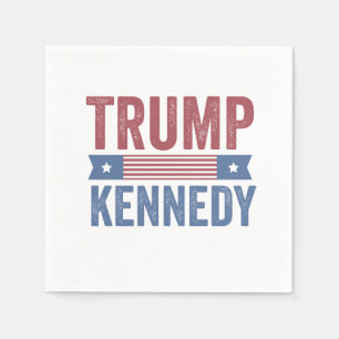 Servilleta De Papel Trump Vance Kennedy recuperará a Estados Unidos