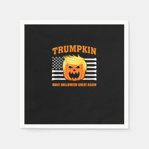 Servilleta De Papel Trumpkin Classic Halloween - Haz que Halloween sea