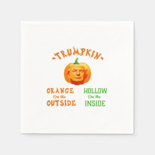Servilleta De Papel Trumpkin Funny Halloween Classic