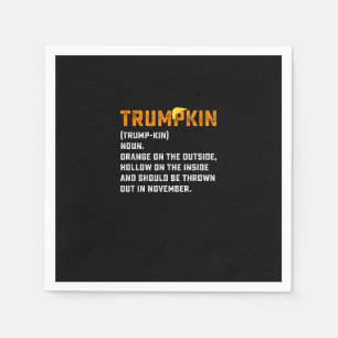 Servilleta De Papel Trumpkin gracioso anti calabaza