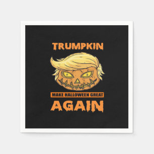 Servilleta De Papel Trumpkin hace que Halloween sea genial otra vez di
