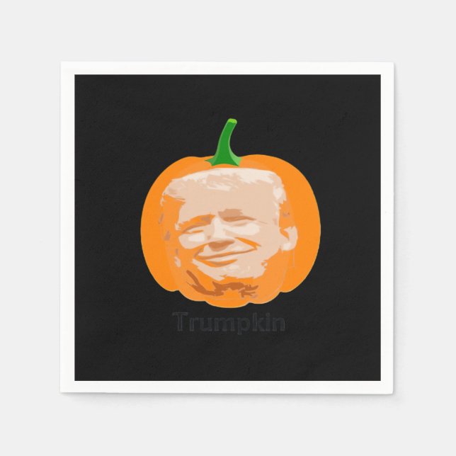 Servilleta De Papel Trumpkin Halloween Classic (Anverso)