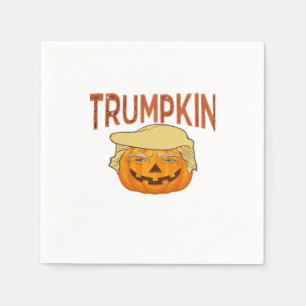 Servilleta De Papel Trumpkin Halloween Funny Classic - Sloll Mask Desi
