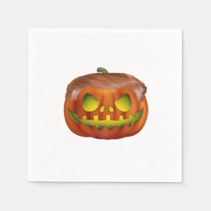 Servilleta De Papel Trumpkin - Haz que Halloween vuelva a ser grande