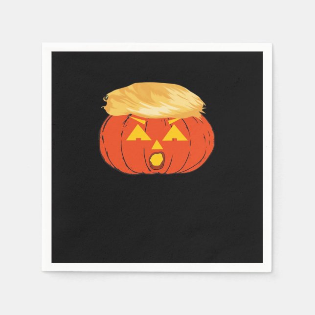 Servilleta De Papel Trumpkin Jack O'Lantern (Anverso)
