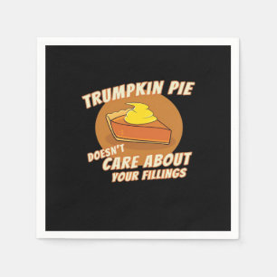 Servilleta De Papel Trumpkin Pie hace que Halloween sea grande de nuev