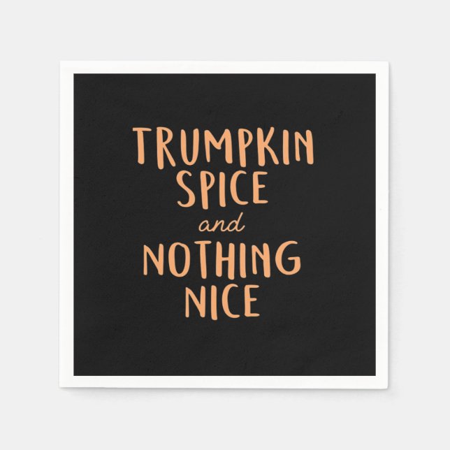 Servilleta De Papel Trumpkin Spice Nice (Anverso)