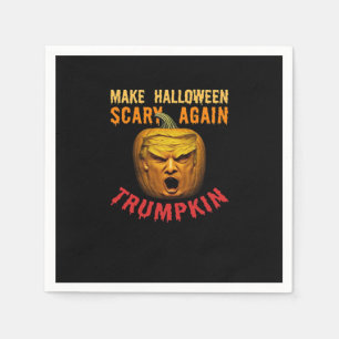Servilleta De Papel Trumpkin vuelve a asustar a Halloween - Funny Dona