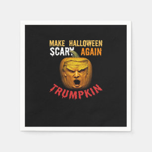 Servilleta De Papel Trumpkin vuelve a asustar a Halloween - Funny Dona