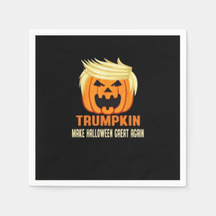 Servilleta De Papel Trumpkin vuelve a hacer grande a Halloween - Ni Ha