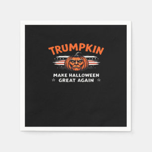 Servilleta De Papel Trumpkin vuelve a hacer que Halloween sea grande