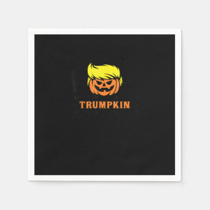 Servilleta De Papel Trumpkin vuelve a hacer que Halloween sea grande o