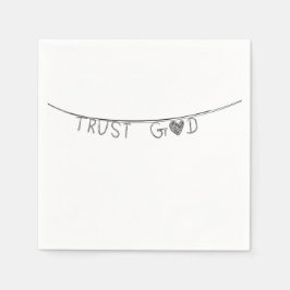 Servilleta De Papel Trust God