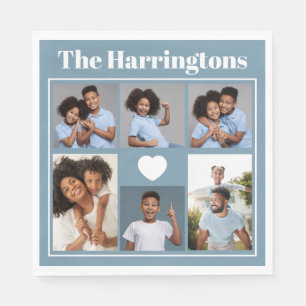 Servilleta De Papel Tu conjunto de fotos, texto y montaña rusa