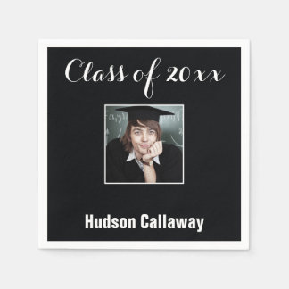 Servilleta De Papel Tu foto clase personalizada de graduación