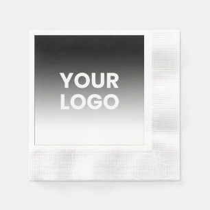 Servilleta De Papel Tu logotipo y gradiente de color editable moderno