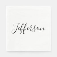 Tu nombre | Guión elegante