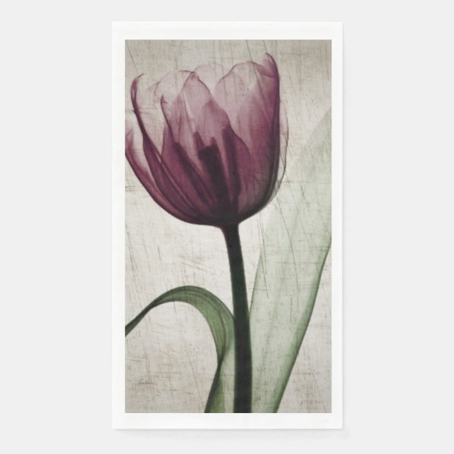 Servilleta De Papel Tulip de rayos X vintage (Anverso)
