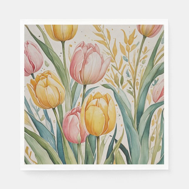 Servilleta De Papel Tulip Reverie (Anverso)