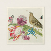 Tulipanes, Bellas Artes de mariposa de pájaro