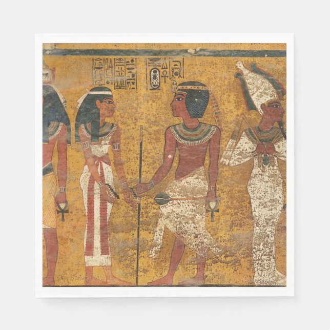 Servilleta De Papel Tumba Tutankhamun, muralla norte (Anverso)
