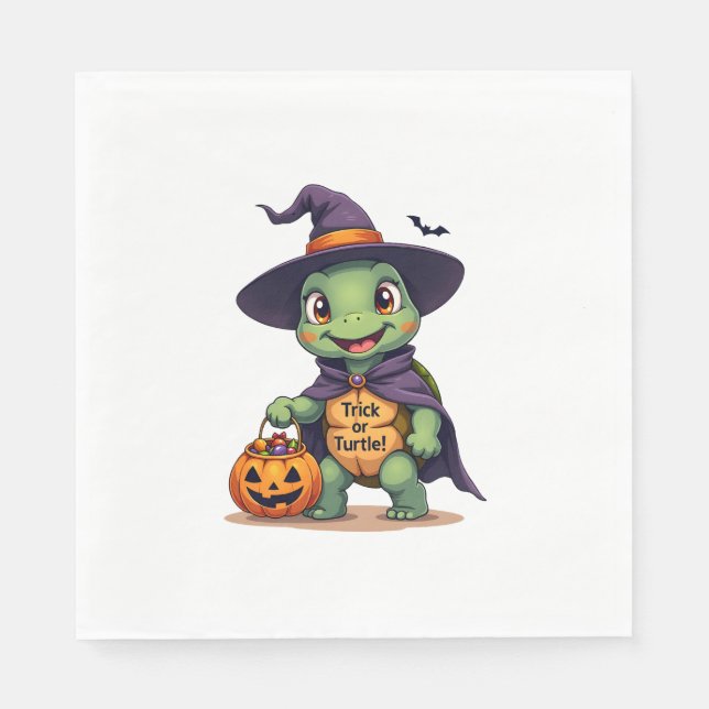Servilleta De Papel Turtle Ghoul (Anverso)