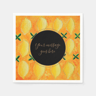 Servilleta De Papel Tus limones de mensaje