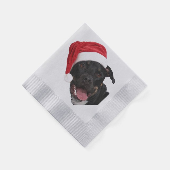 Servilleta De Papel TUS PROPIOS Navidades FOTOGRÁFICOS Napkins de pape (Borde)