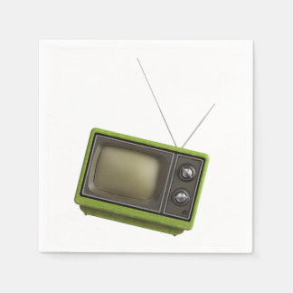 Servilleta De Papel TV retro