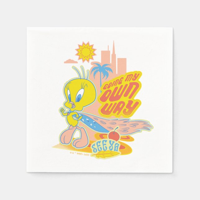 Servilleta De Papel TWEETY™ - A mi manera (Anverso)