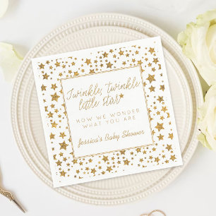 Servilleta De Papel Twink, Twinkle Little Star Baby Shower