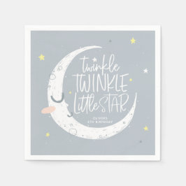 Servilleta De Papel Twinkle, fiesta de cumpleaños de pequeña estrella.