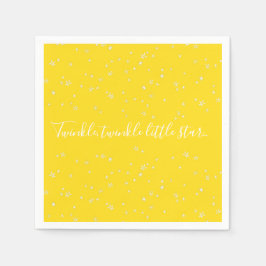 Servilleta De Papel Twinkle Little Star Baby Shower Paper Napkins