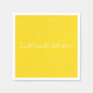 Servilleta De Papel Twinkle Little Star Baby Shower Paper Napkins