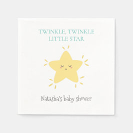 Servilleta De Papel Twinkle Little Star Nursery Rhyme Baby Shower