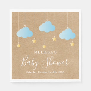 Servilleta De Papel Twinkle Rústico Twinkle Bebé Ducha / Espolvoreo