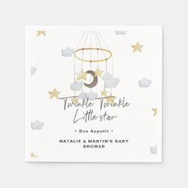 Servilleta De Papel Twinkle Twinkle Little Star Neutral Baby Shower