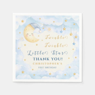 Servilleta De Papel Twinkle Twinkle Little Star Primera Cumpleaños Azu