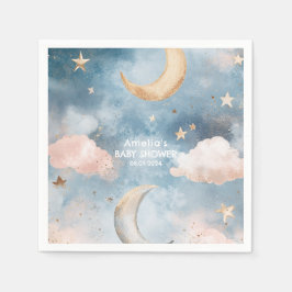 Servilleta De Papel Twinkle twinkle pequeña estrella Cute Baby Shower