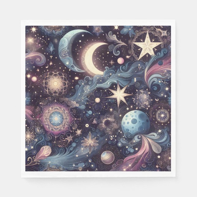 Servilleta De Papel Twinkling Stardust (Anverso)